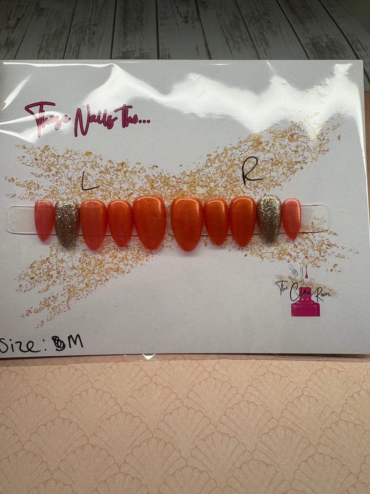 Solar Flare Press-On Nail Set
