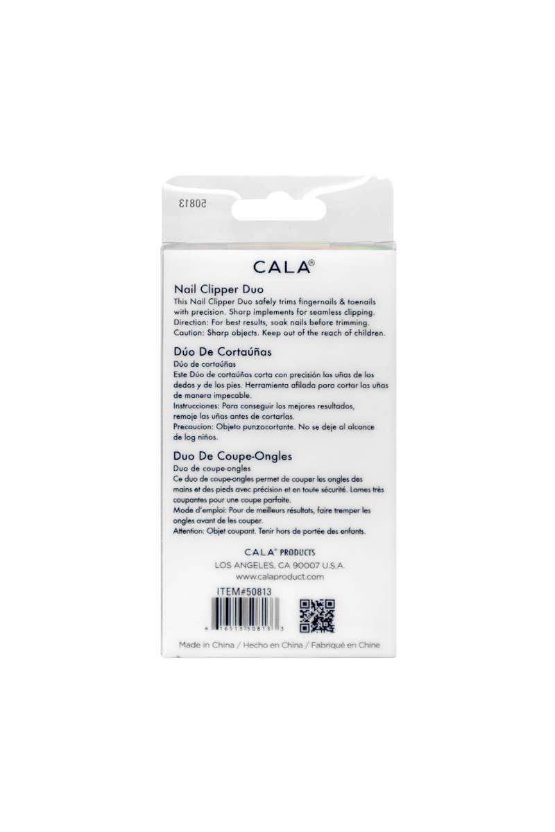 CALA 50813 Orchid Soft Touch Clipper Duo Set - 6set